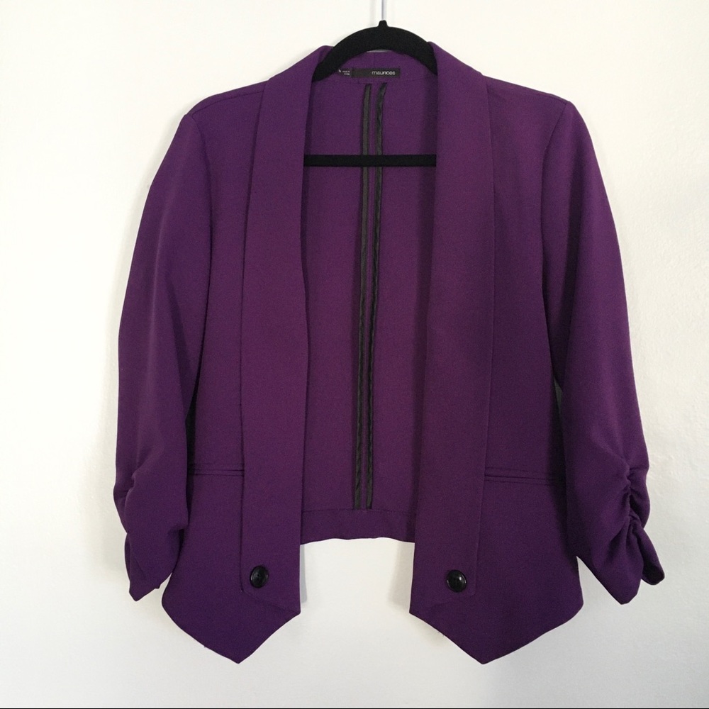 Purple Maurices Blazer